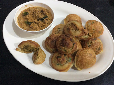 HEALTHY MASALA STUFFED APPAM