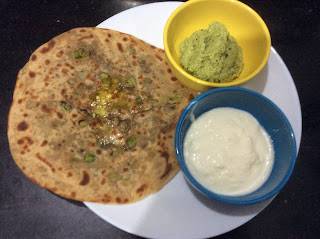 How to make yummy peas paratha?