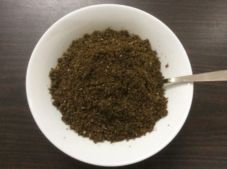 healthy hucchellu chutney powder