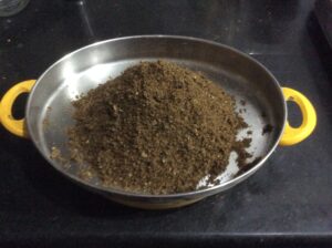 healthy hucchellu chutney powder