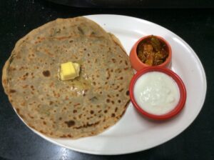 MOUTH WATERING STUFFED MOONG PARATHA 2 IMG 8109